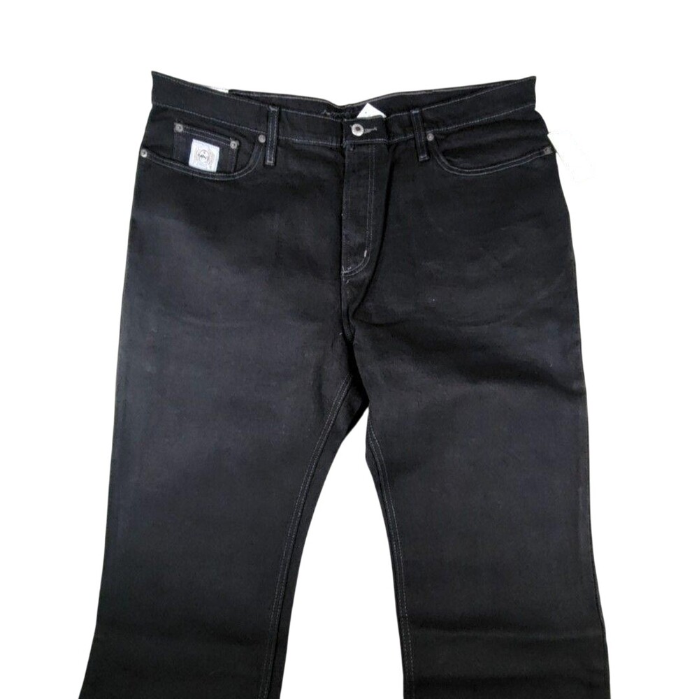 Cinch Silver Label Jeans Mens 40x32 Black Slim Arenaflex Denim Stretch